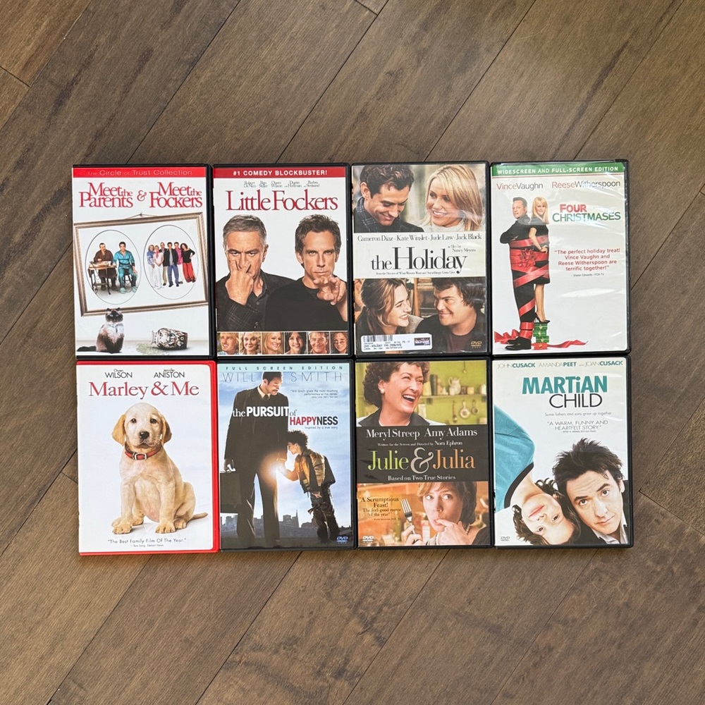 Set of 8 DVD’s
